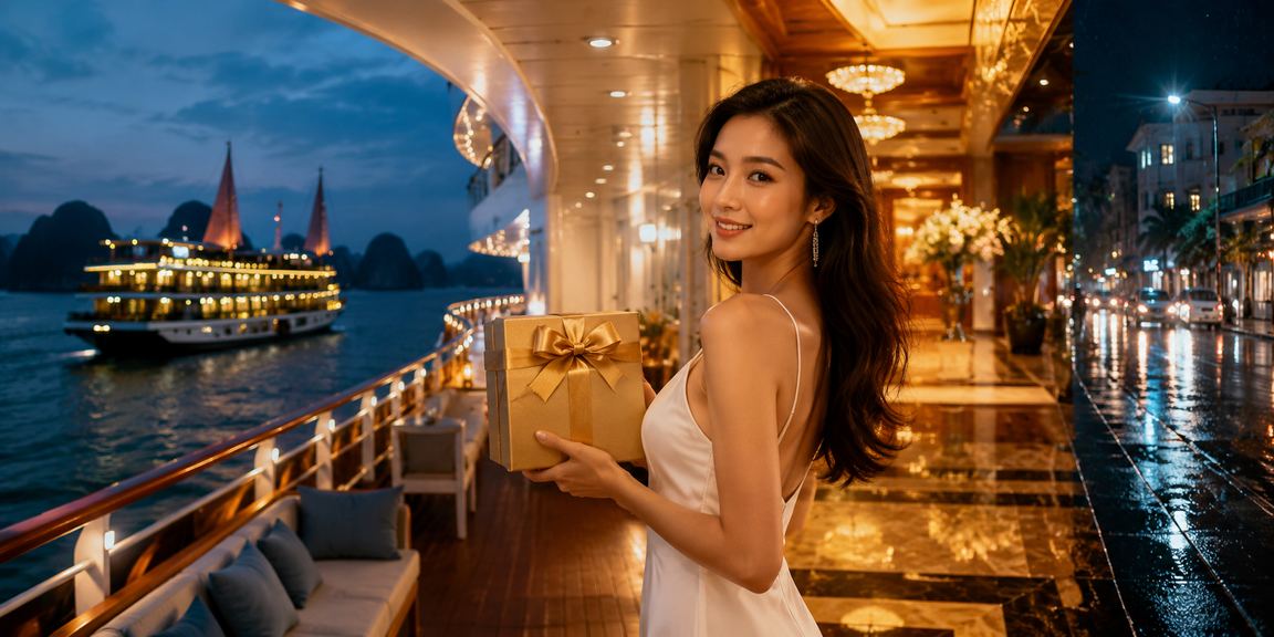 Vịnh Hạ Long với bối cảnh thể thao gợi nhắc chơi có kiểm soát